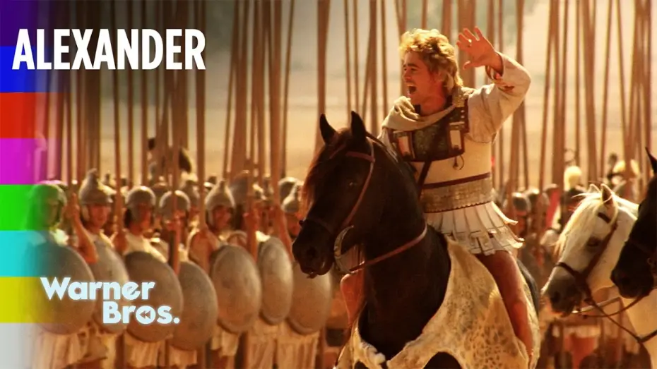 Video for the film Alexander — Battle of Gaugamela Speech