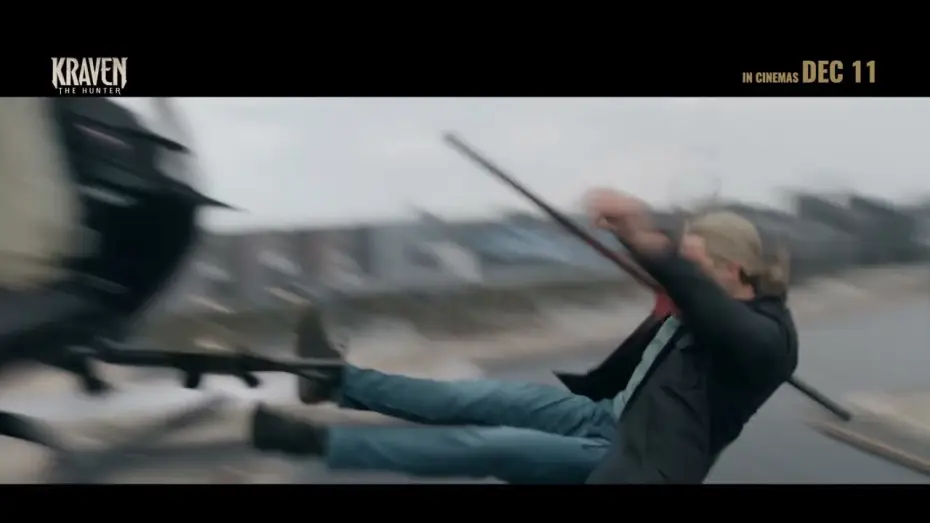 Video for the film Kraven the Hunter — In Cinemas Dec 11