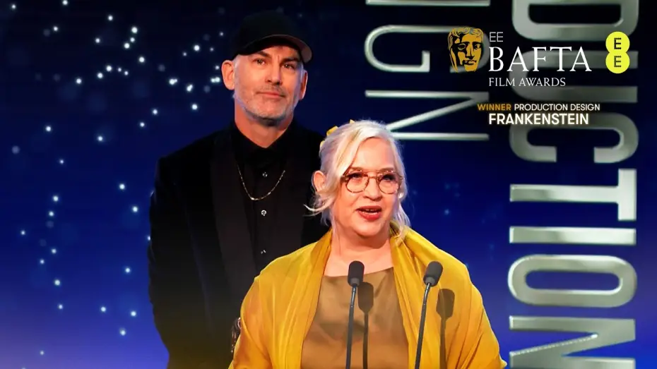 Video for the film Frankenstein — Frankenstein Wins the BAFTA for Production Design | EE BAFTA Film Awards 2026