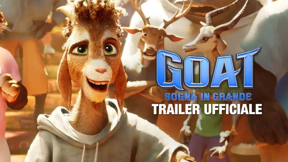 Video for the film GOAT — GOAT - Sogna In Grande - Dal 12 febbraio al cinema - Trailer Ufficiale