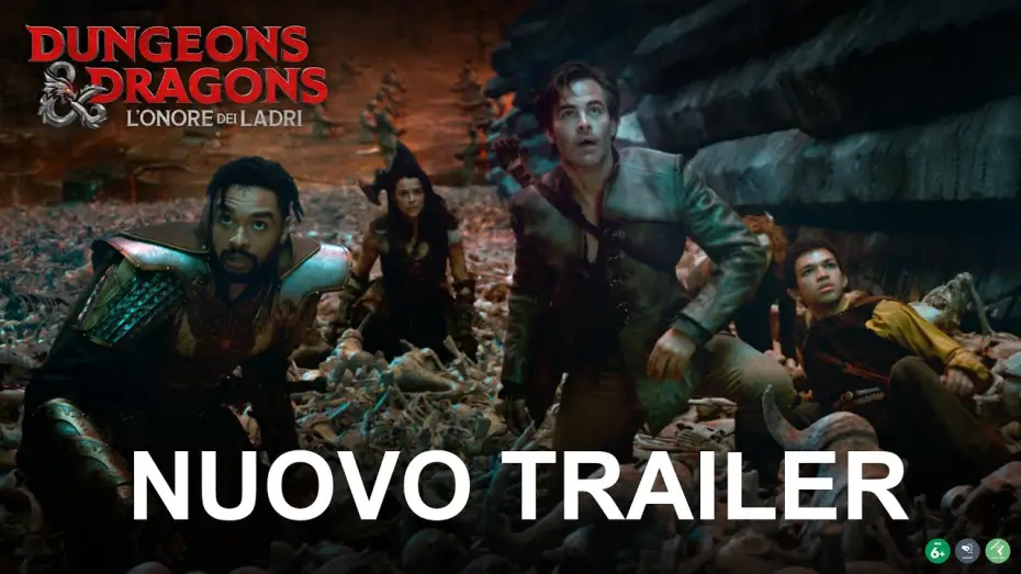 Video for the film Dungeons & Dragons: Honor Among Thieves — Dungeons & Dragons: L’onore dei Ladri | Secondo Trailer Ufficiale (2023)