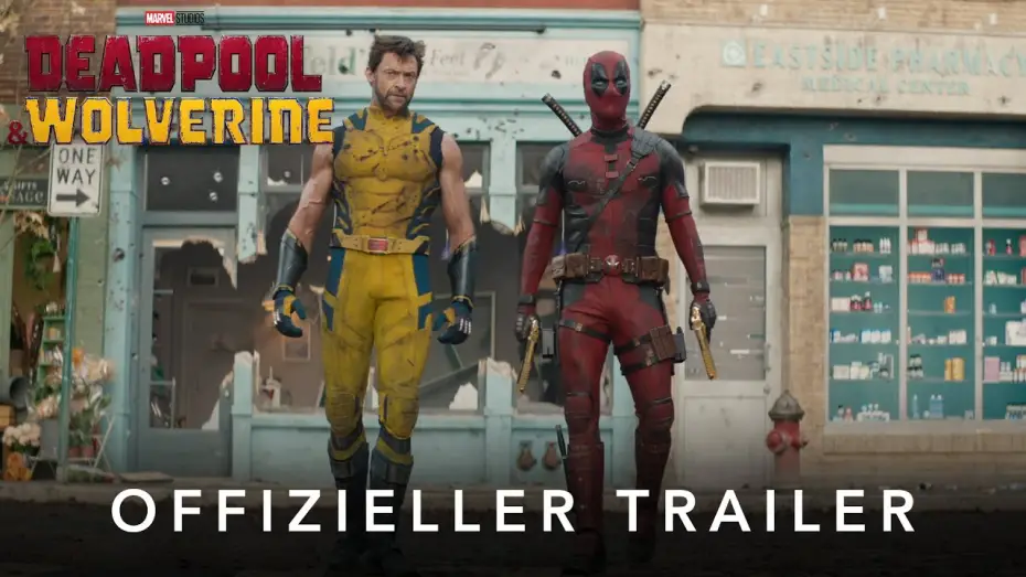 Video for the film Deadpool 3 — Offizieller Trailer