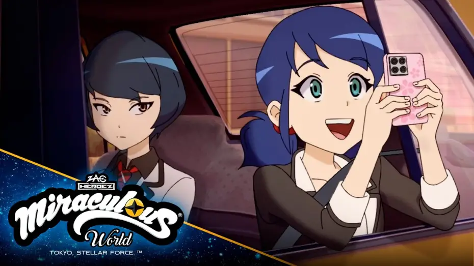 Video for the film Miraculous World: Tokyo, Stellar Force — Marinette and Kagami Travel to Tokyo