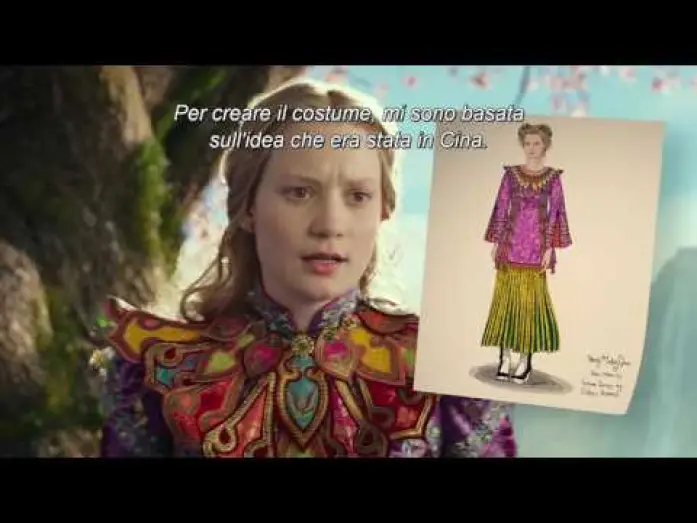 Video for the film Alice Through the Looking Glass — Alice attraverso lo specchio - I costumi di Alice - Pod dal film | HD