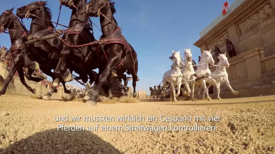 Video for the film Ben-Hur — BEN HUR | BEN HUR | Featurette: Das Wagenrennen | DE