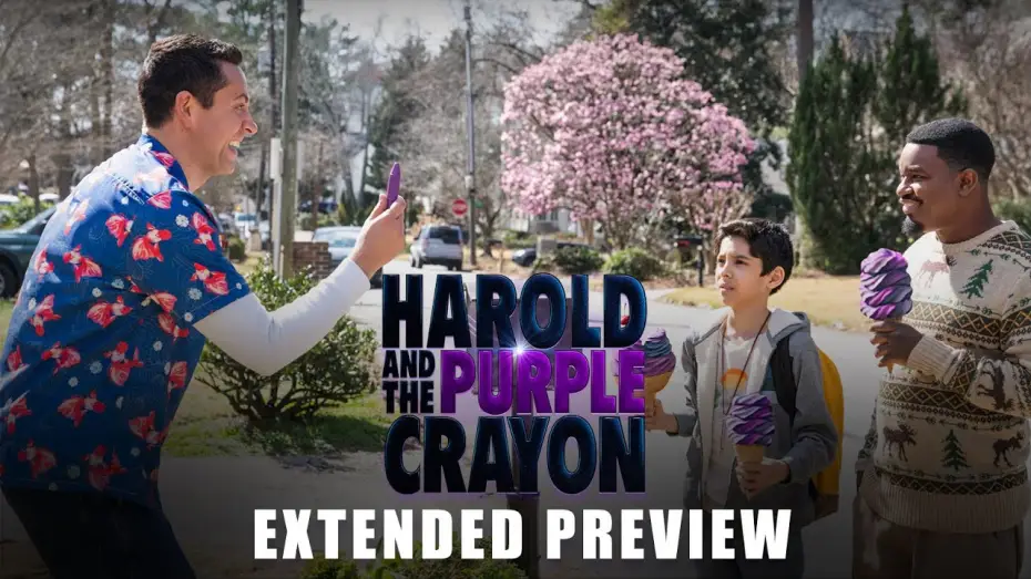 Video for the film Harold and the Purple Crayon — Extended Preview