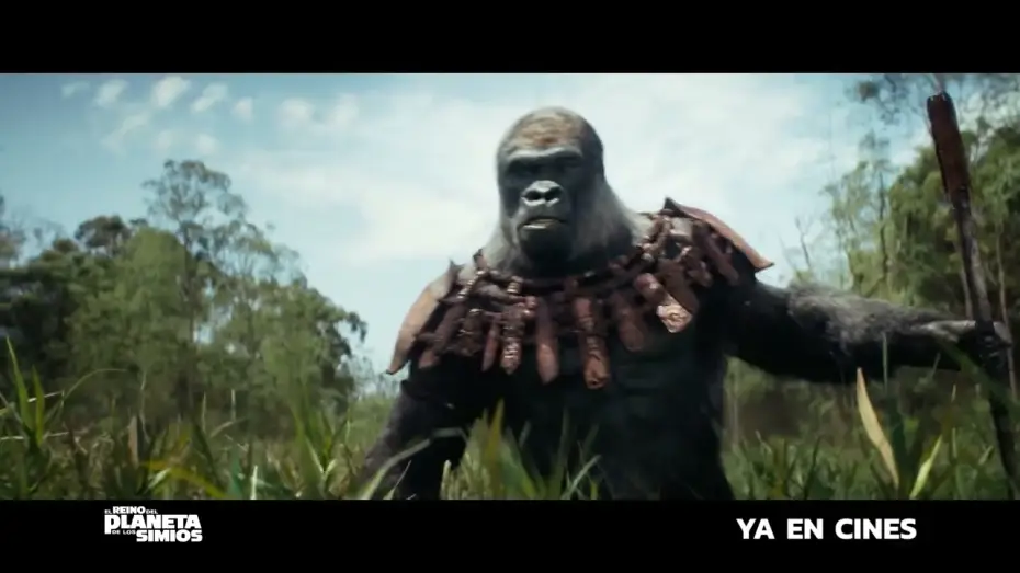 Video for the film Kingdom of the Planet of the Apes — Ya disponible en cines
