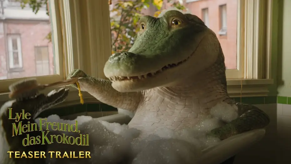 Video for the film Lyle, Lyle, Crocodile — Teaser Trailer