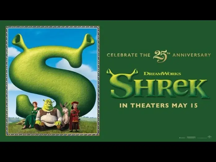 Video for the film Shrek — 25th Anniversary Trailer
