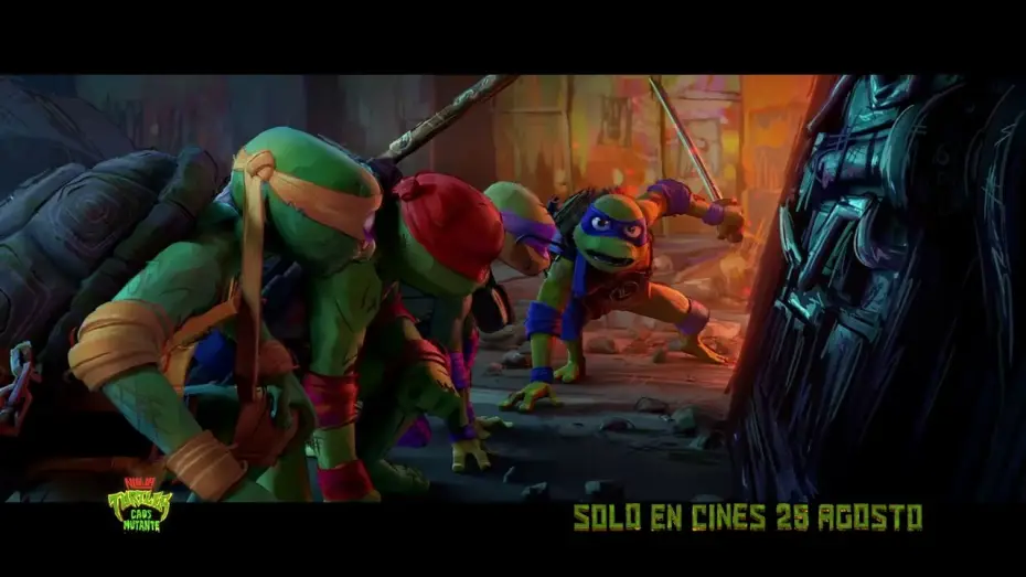 Video for the film Teenage Mutant Ninja Turtles: Mutant Mayhem — Spot 'Trained'