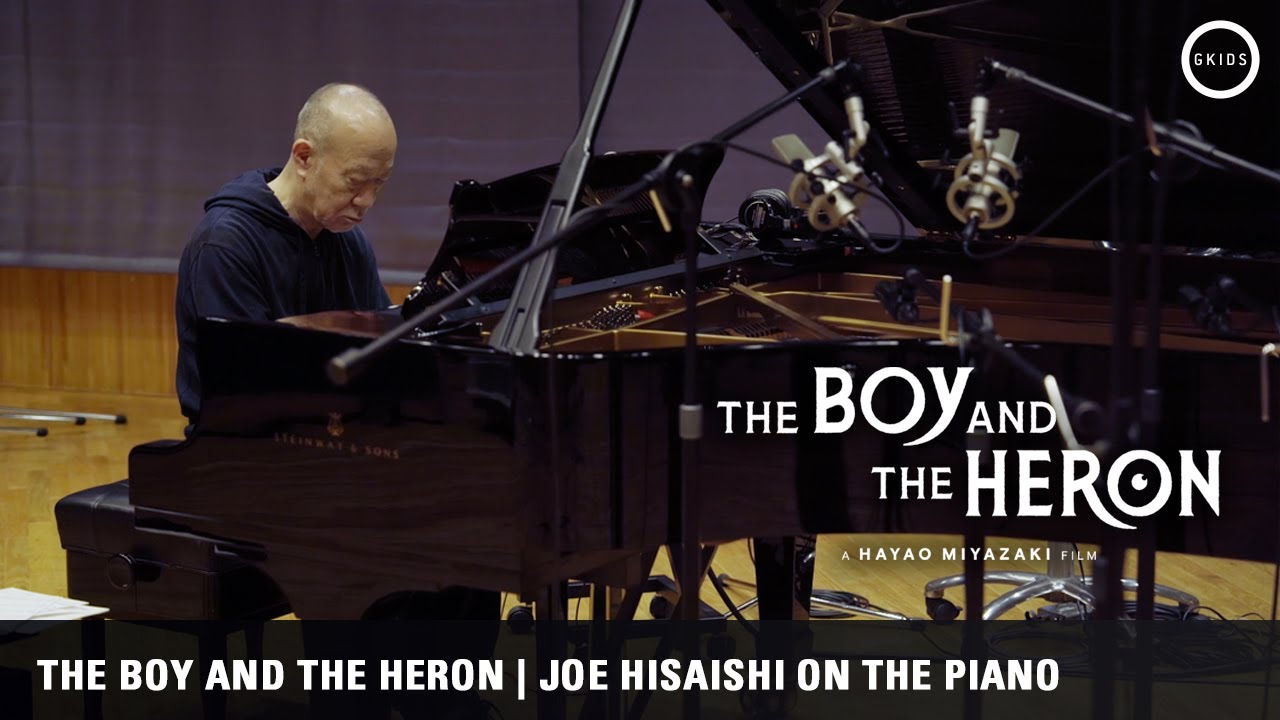 Video for the film The Boy and the Heron — Joe Hisaishi on the Piano