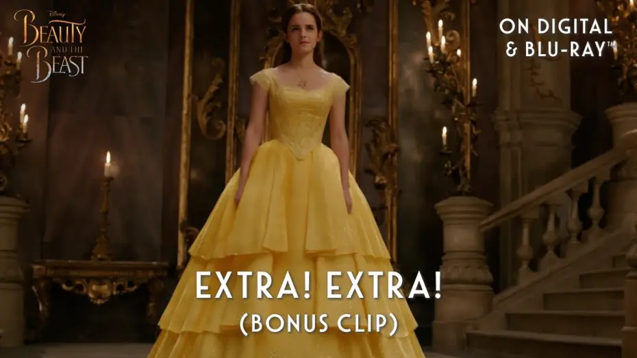 Video for the film Beauty and the Beast — Extra! Extra!