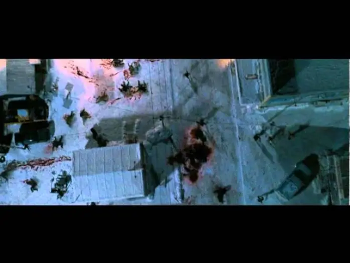 Video for the film 30 Days of Night — vampire's    attack