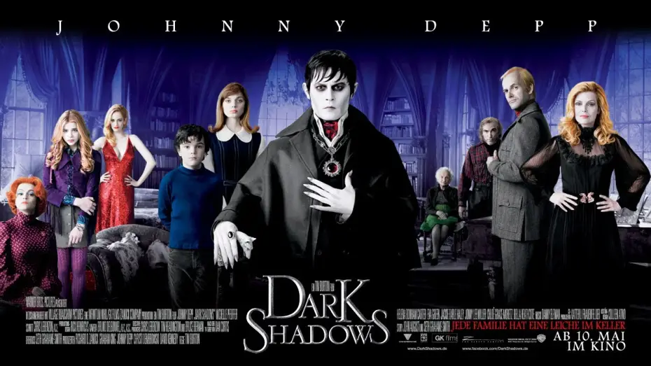 Video for the film Dark Shadows — DARK SHADOWS - offizieller Trailer #1 deutsch HD