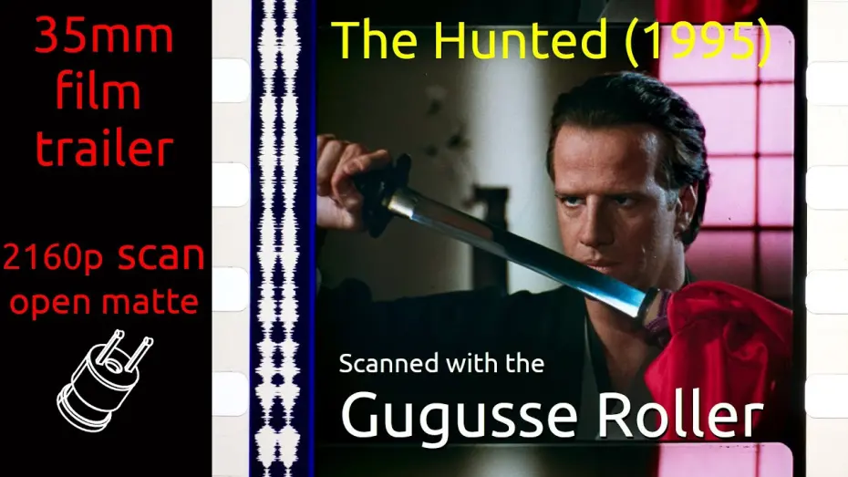 Video for the film The Hunted — The Hunted (1995) 35mm film trailer, flat open matte, 2160p
