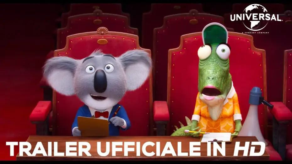 Video for the film Sing — SING - Teaser trailer italiano