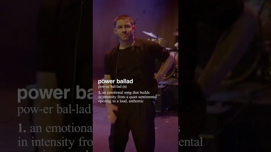 Video for the film Power Ballad — A definitive crowd-pleaser.