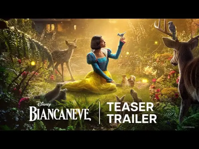 Video for the film Disney's Snow White — Biancaneve | Teaser Trailer | Dal 20 Marzo al Cinema