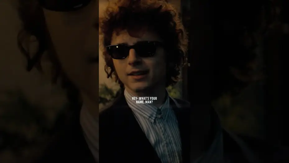 Video for the film A Complete Unknown — Bob Dylan