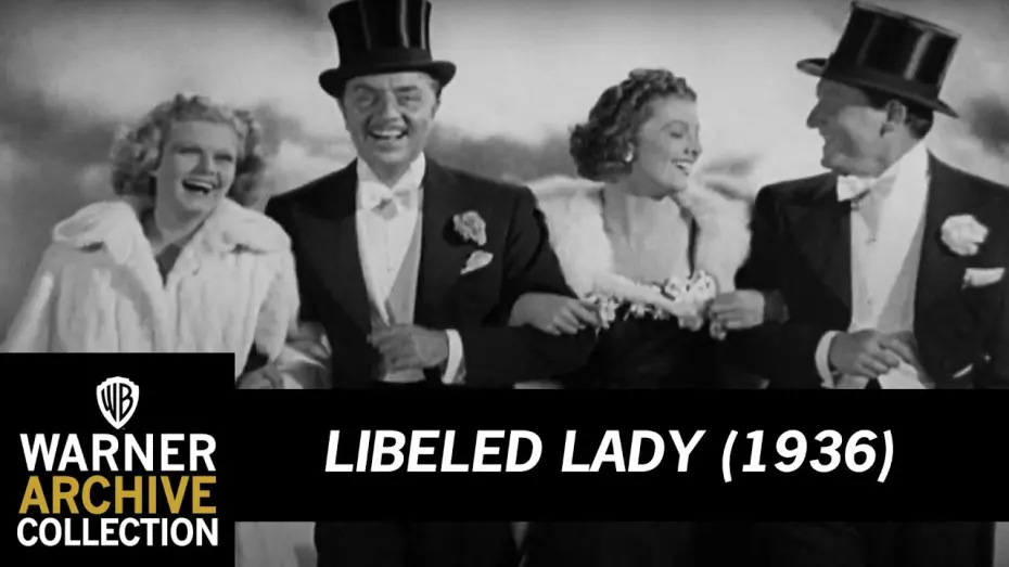 Video for the film Libeled Lady — Open HD | Libeled Lady | Warner Archive