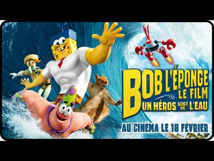 Video for the film The SpongeBob Movie: Sponge Out of Water — BOB L'ÉPONGE - Bande Annonce 2 VF