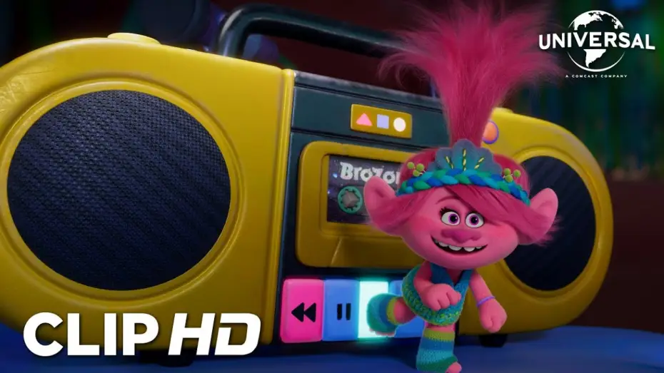 Video for the film Trolls Band Together — Clip - Branch y sus hermanos practican juntos