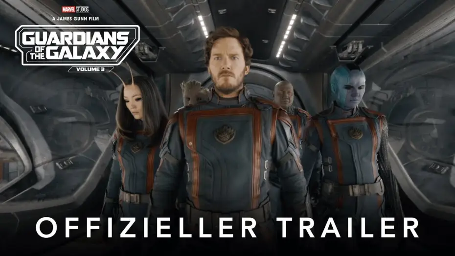 Video for the film Guardians of the Galaxy Vol. 3 — Offizieller Trailer