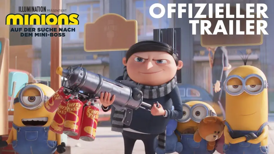 Video for the film Minions: The Rise of Gru — Offizieller Trailer #2