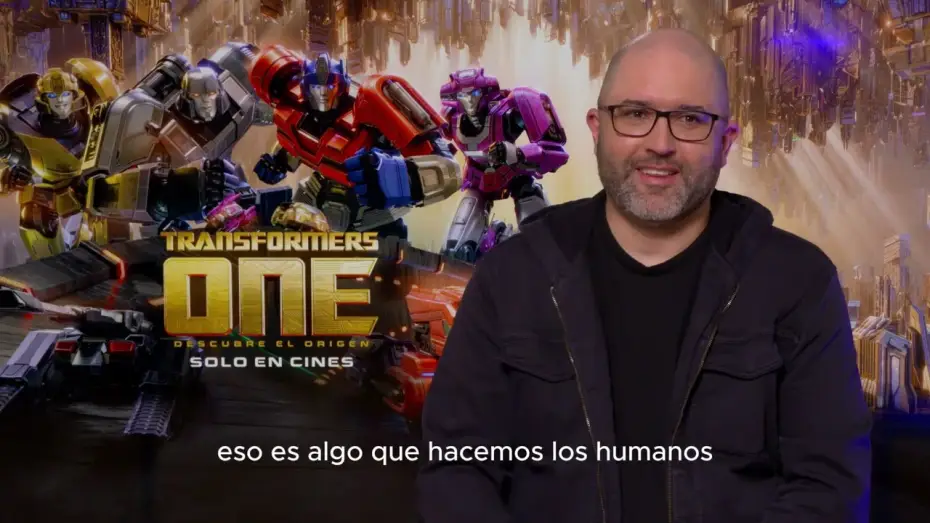 Video for the film Transformers One — Hablando con el director, Josh Coolley [VOSE]