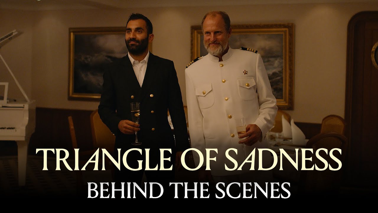 Video for the film Triangle of Sadness — Behind the Scenes of “The Captain's Dinner"