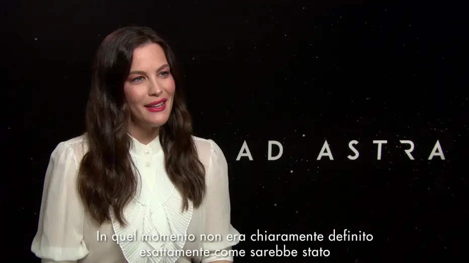 Video for the film Ad Astra — Ad Astra | Intervista a Liv Tyler HD | 20th Century Fox 2019