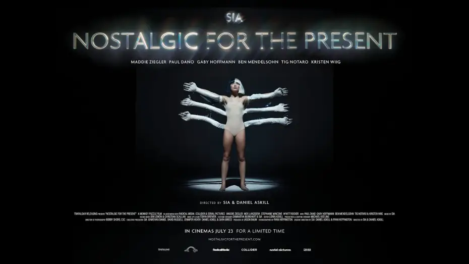 Video for the film Sia: Nostalgic for the Present — Sia: Nostalgic For The Present (Official Trailer)