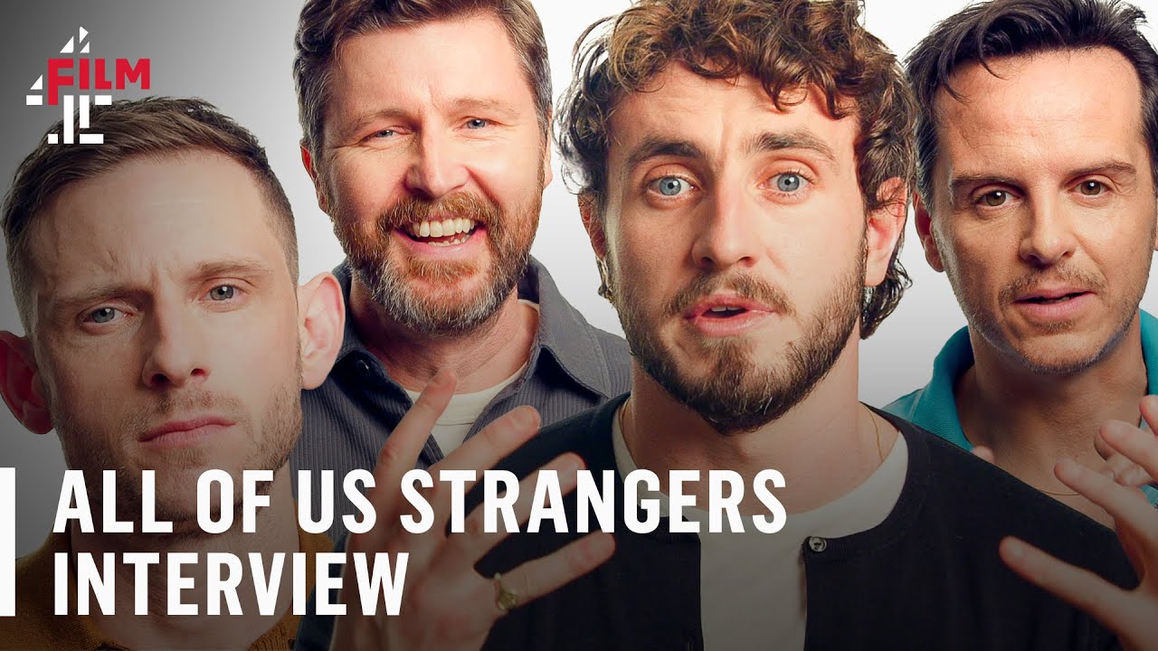 Video for the film All of Us Strangers — Andrew Scott, Paul Mescal, Jamie Bell, and Andrew Haigh talk All of Us Strangers | Film4