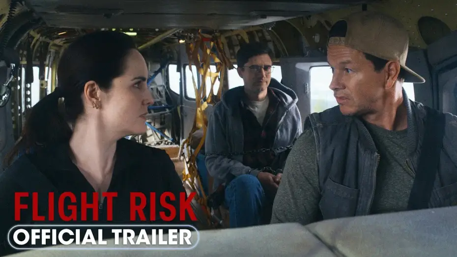 Video for the film Flight Risk — Official Trailer