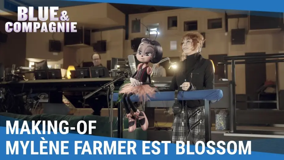 Video for the film IF — Blue & Compagnie - Mylène Farmer est Blossom [Au cinéma le 8 mai]