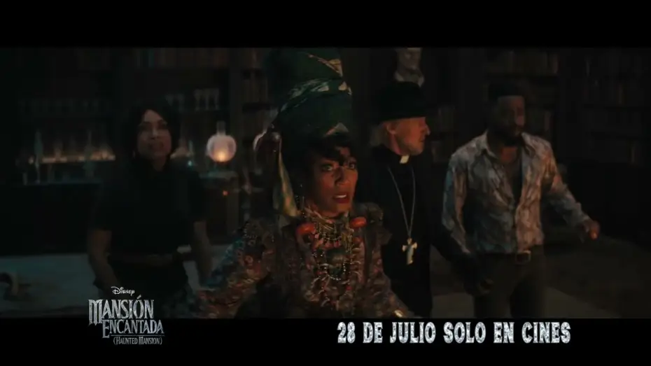Video for the film Haunted Mansion — Anuncio: 'Sorpresas'