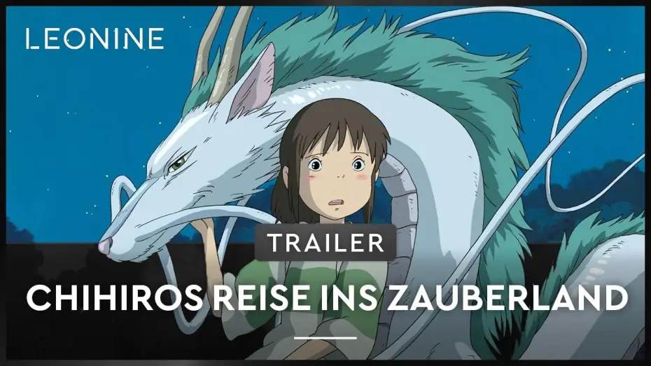 Video for the film Spirited Away — Chihiros Reise ins Zauberland - Trailer (deutsch/german)