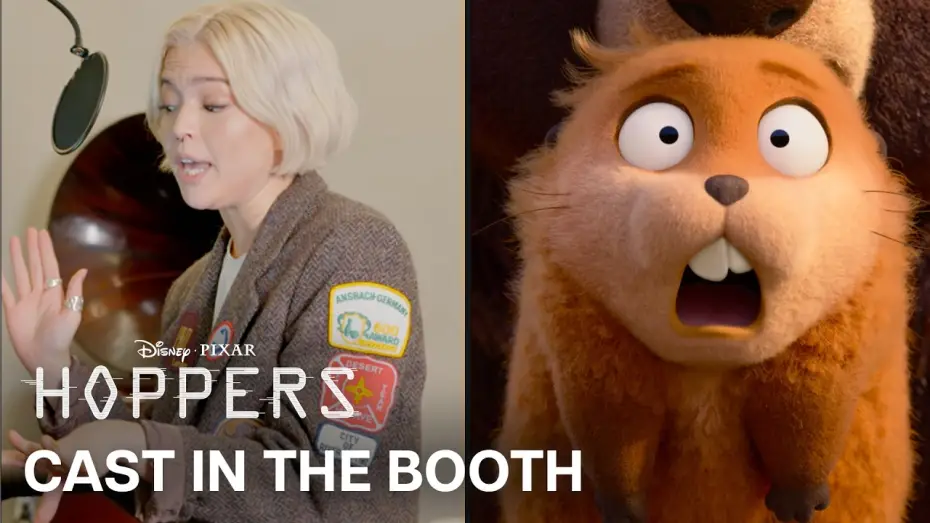 Video for the film Hoppers — Cast In The Booth