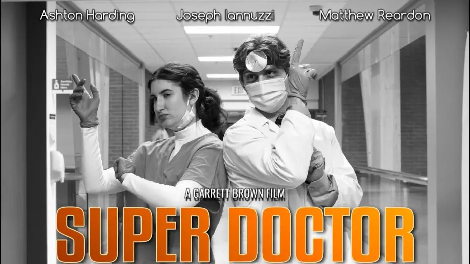 Video for the film Super Doctor — SUPER DOCTOR (2024) | Black & White Silent Short Film (HD)