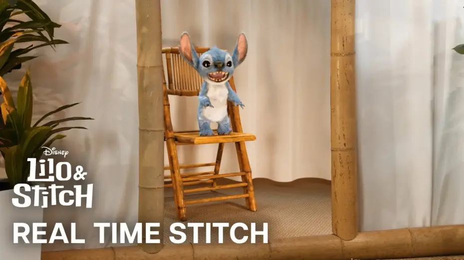 Video for the film Lilo & Stitch — Real-Time Stitch | Behind the Magic