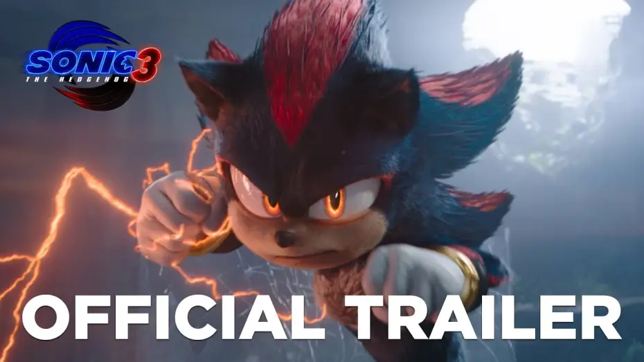 Video for the film Sonic the Hedgehog 3 — Official Trailer