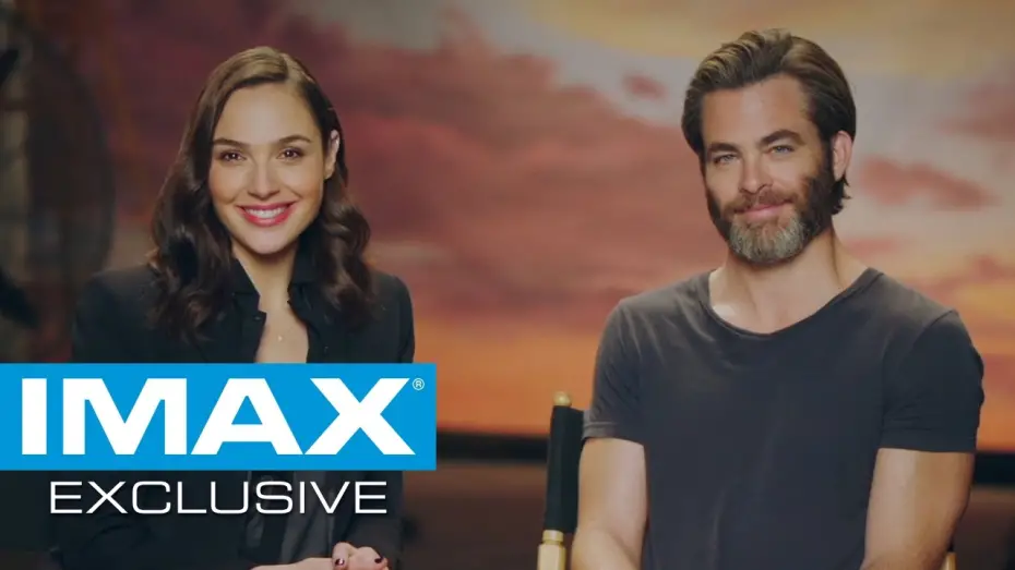 Video for the film Wonder Woman — Gal Gadot and Chris Pine