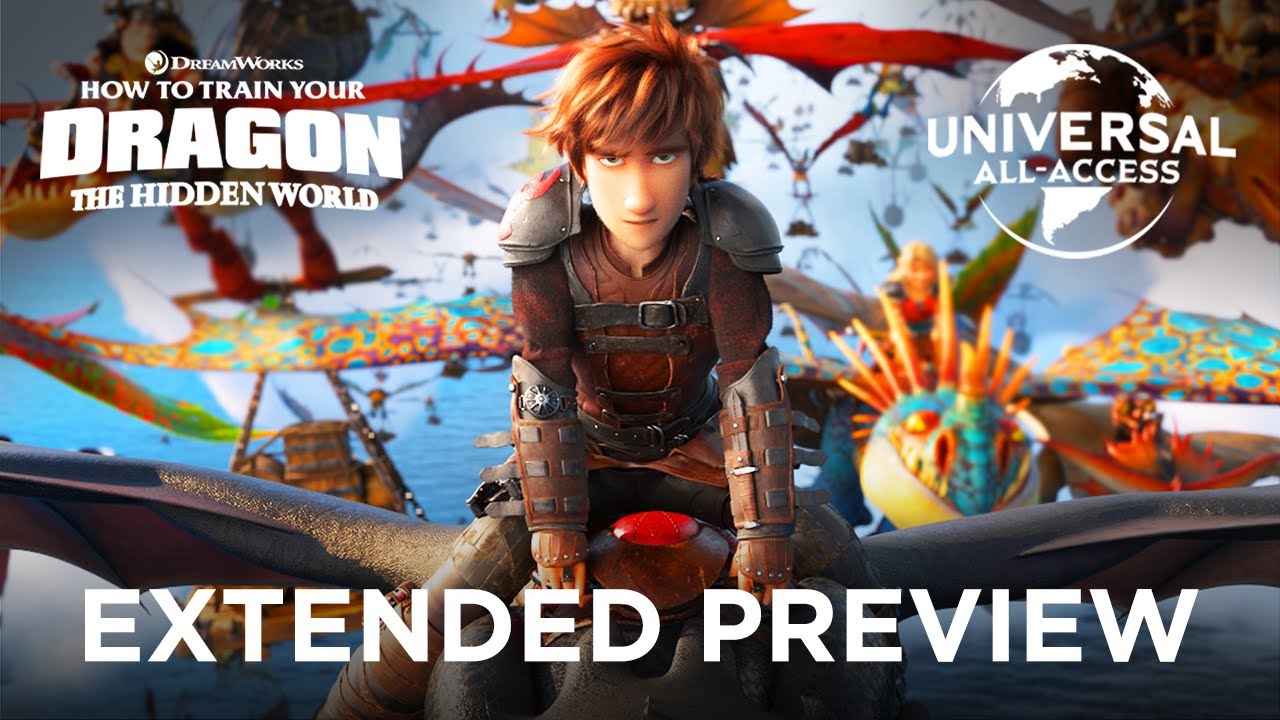 Video for the film How to Train Your Dragon: The Hidden World — Unleash The Dragons Extended Preview