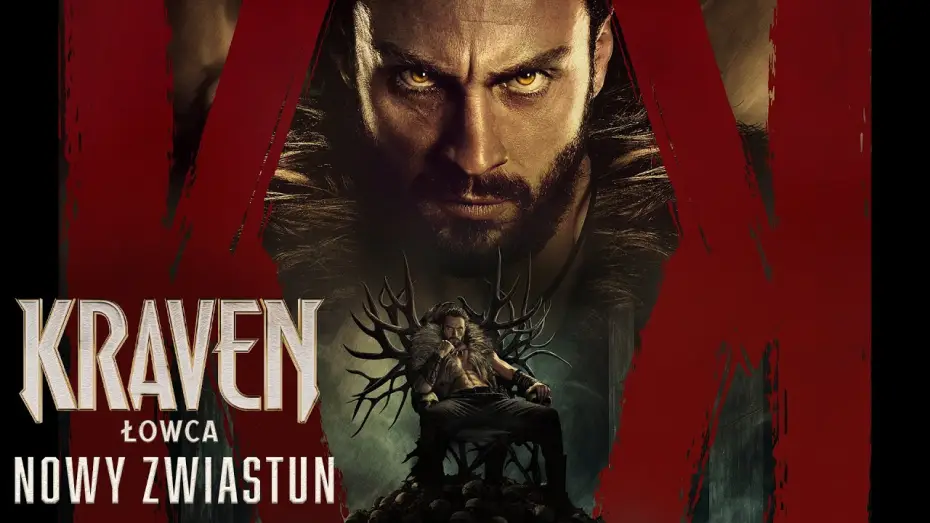 Video for the film Kraven the Hunter — Nowy, mocny zwiastun!