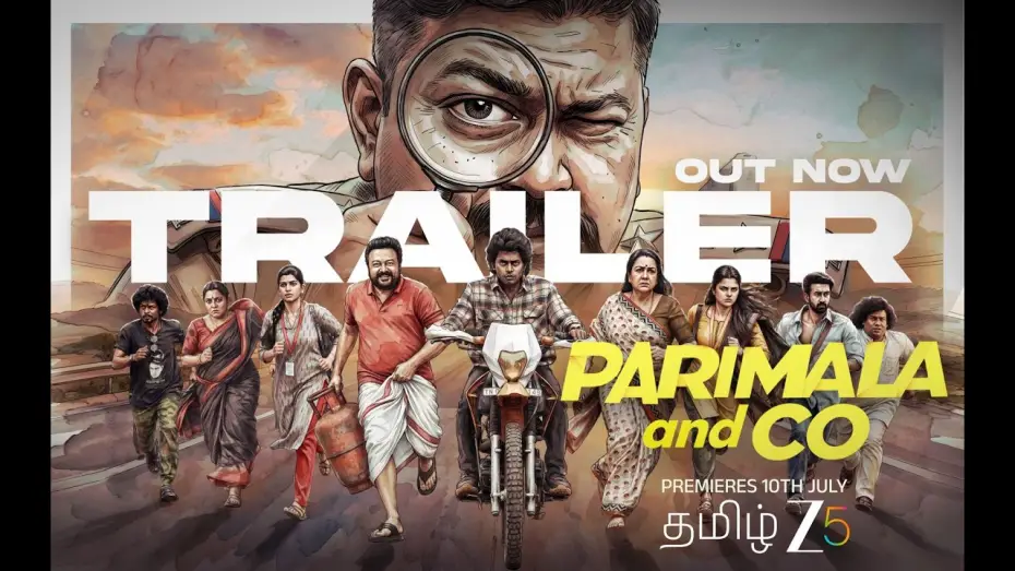 Video for the film Parimala & Co — Parimala and Co | Official Trailer | Jayaram | Urvasi | Tamil ZEE5 | Premieres 10th July