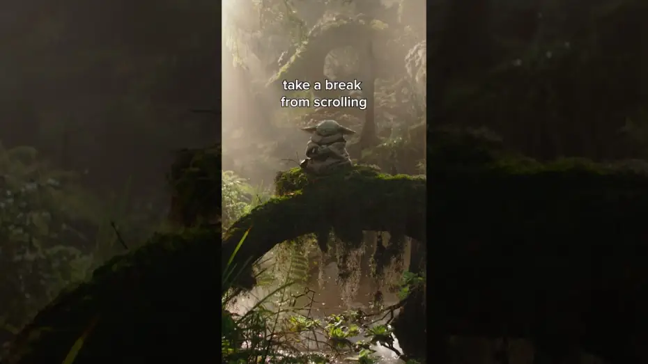 Video for the film The Mandalorian & Grogu — Grogu Scroll Break