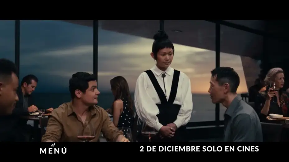Video for the film The Menu — Anuncio: 'El siguiente plato'
