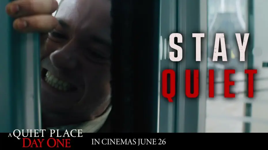 Video for the film A Quiet Place: Day One — Don't make a sound