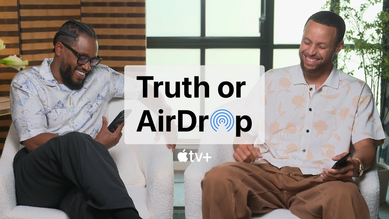 Video for the film Stephen Curry: Underrated — Stephen Curry and Ryan Coogler Play Truth or AirDrop