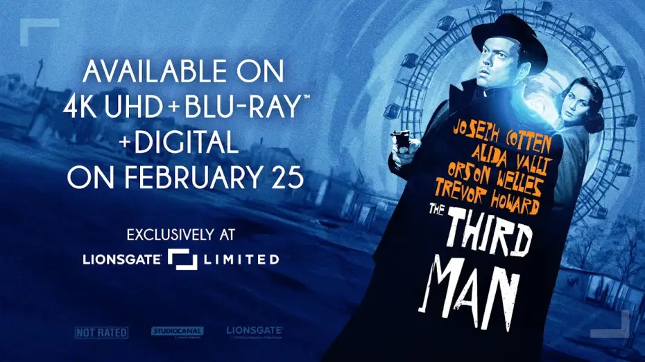 Video for the film The Third Man — 75th Anniversary Collector's Edition 4K SteelBook Official Trailer